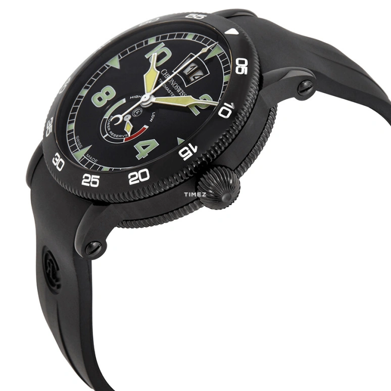 Chronoswiss,Sirius 44mm,44mm,Stainless Steel,Black,Automatic,Day,Power Reserve Indicator,CH,CH-3535.1