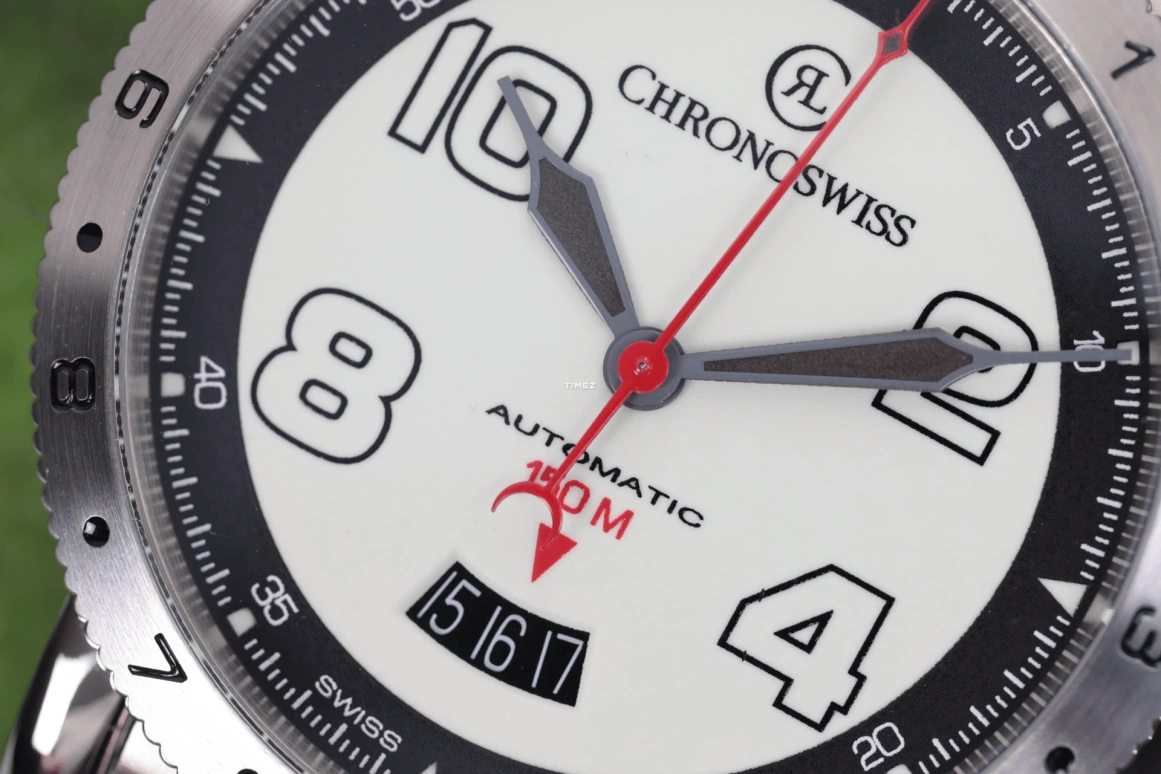 Chronoswiss,Timemaster 41mm,41mm,Stainless Steel,White,Automatic,Day,42hours,CH,CH-2733-LU