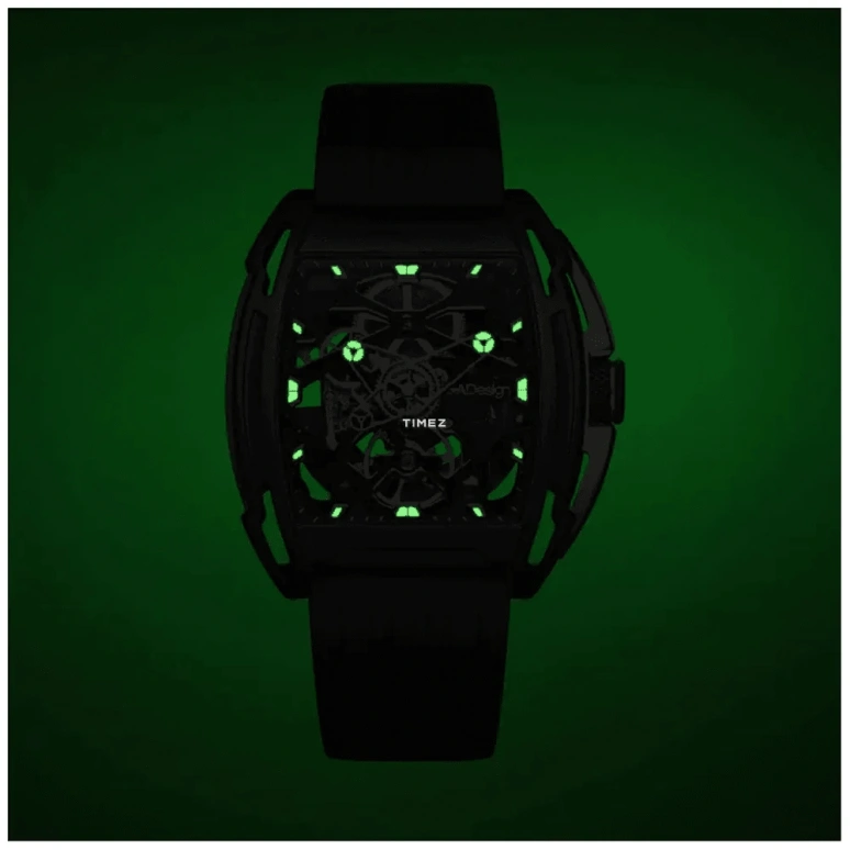 CIGA Design,Series Z 41.70x48mm,41.70x48mm,Stainless Steel,Black,Automatic,Tonneau,Z062,Z062-BLGO-W5BK