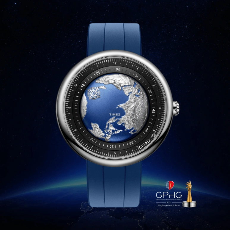CIGA Design,Series U 46mm,46mm,Stainless Steel,Blue,Silver,Automatic,Sapphire,Round,U033,U033-SU01-W6U
