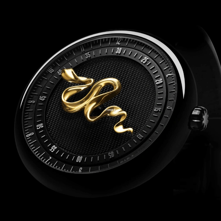CIGA Design,Series Zodiac 46mm,46mm,Agate,Black,Automatic,41hours,In-house Caliber,U037,U037-BB01-W1B