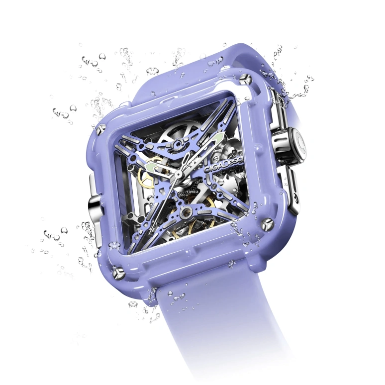 CIGA Design,Series X 44mm,44mm,Ceramic,Purple,Automatic,40hours,In-house Caliber,X012,X012-PP02-W5PL