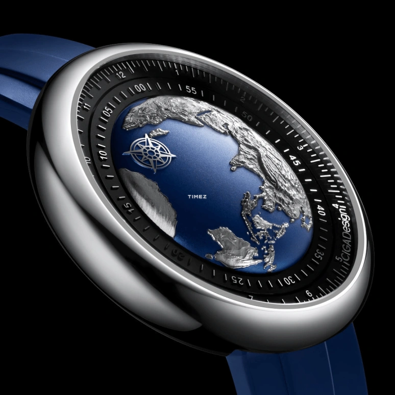 CIGA Design,Series U 46mm,46mm,Stainless Steel,Blue,Silver,Automatic,Sapphire,Round,U033,U033-SU01-W6U