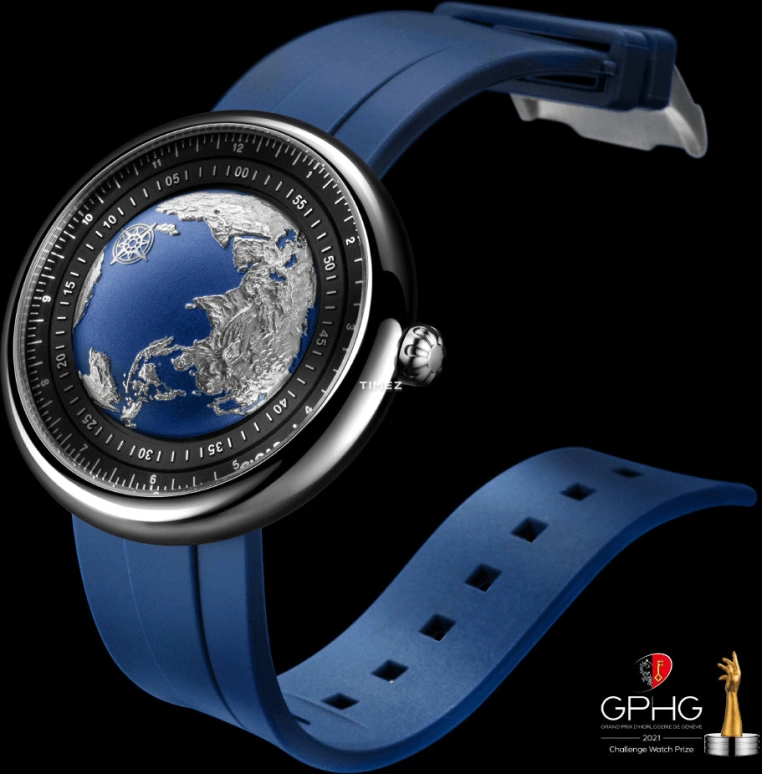 CIGA Design,Series U 46mm,46mm,Stainless Steel,Blue,Silver,Automatic,Sapphire,Round,U033,U033-SU01-W6U