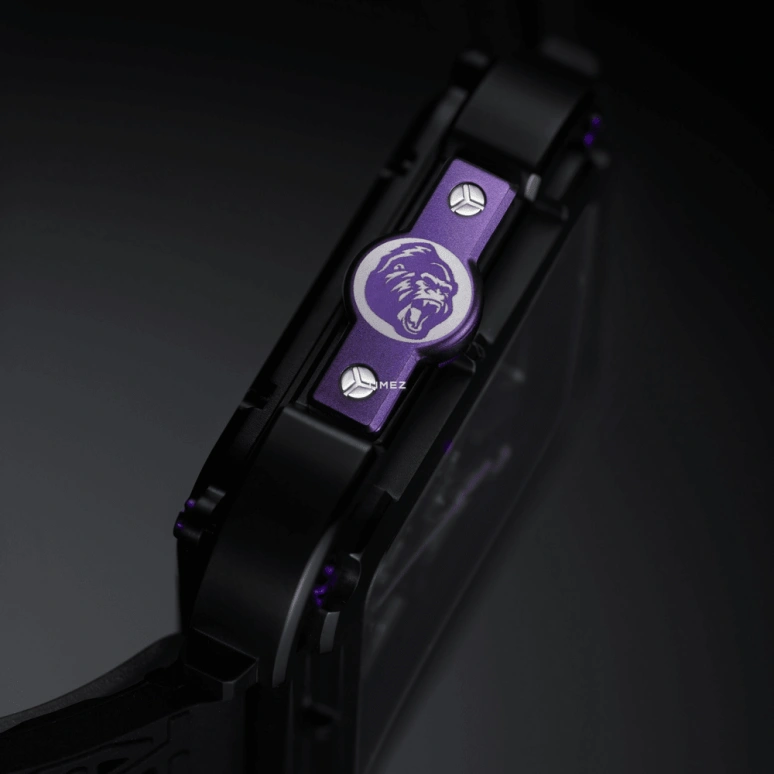 CIGA Design,Series X 48x44mm,48x44mm,Stainless Steel,Skeleton,Automatic,40hours,In-house Caliber,X011,X011-BLPL-W25BK