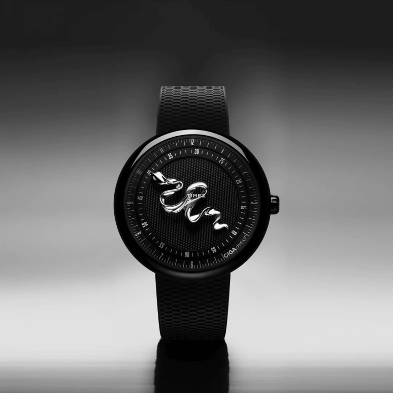 CIGA Design,Series Zodiac 46.50mm,46.50mm,Agate,Black,Automatic,40hours,In-house Caliber,U037,U037-BB02-W6B