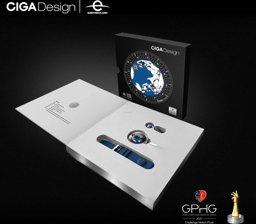 CIGA Design,Series U 46mm,46mm,Stainless Steel,Blue,Silver,Automatic,Sapphire,Round,U033,U033-SU01-W6U