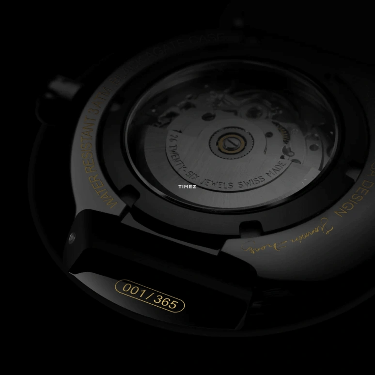 CIGA Design,Series Zodiac 46mm,46mm,Agate,Black,Automatic,41hours,In-house Caliber,U037,U037-BB01-W1B