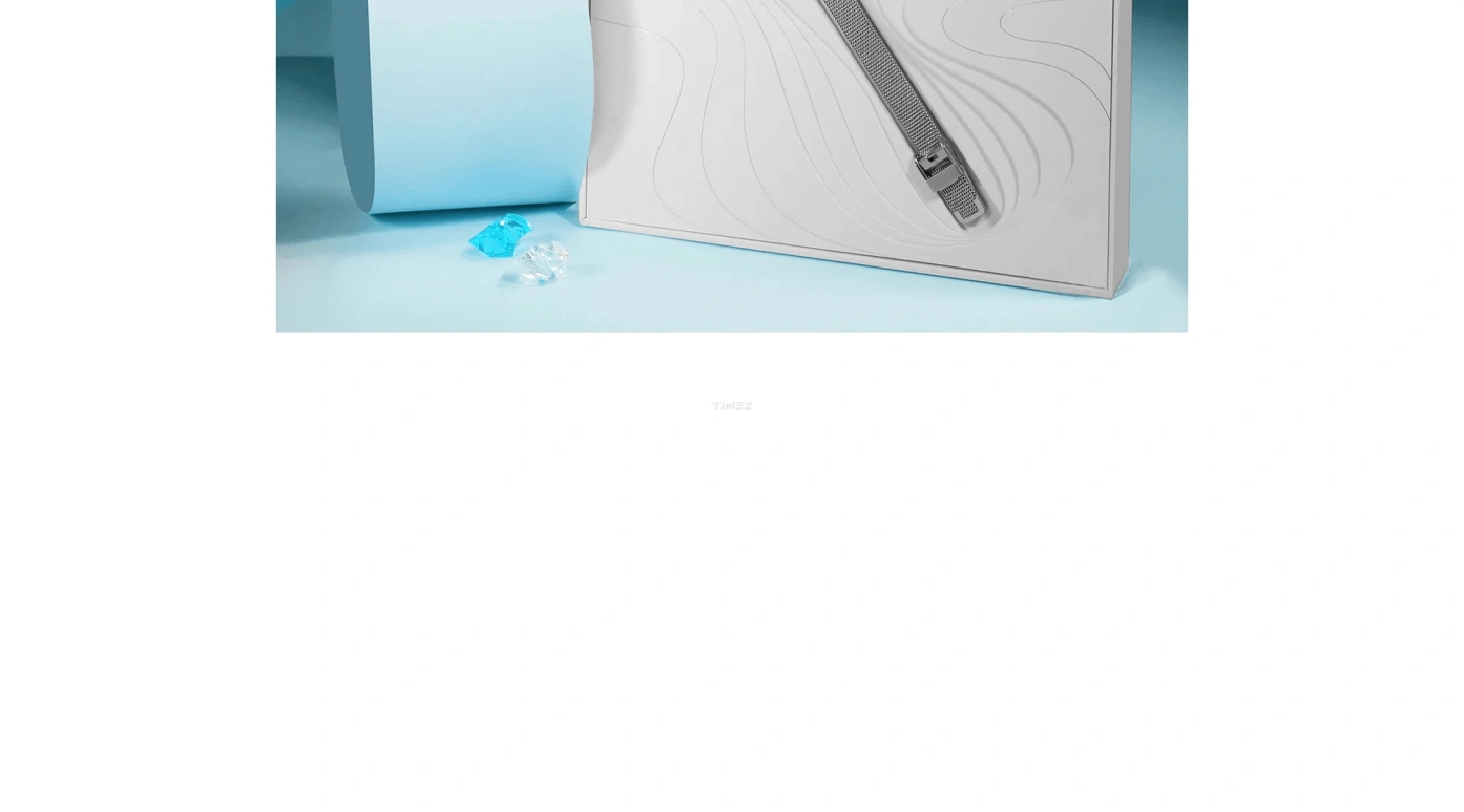 CIGA Design,Series R 40mm,40mm,Stainless Steel,White,Blue,Quartz,40hours,Sapphire,Glass,R012,R012-SISI-W3