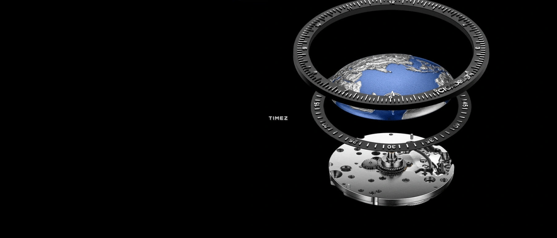 CIGA Design,Series U 46mm,46mm,Stainless Steel,Blue,Silver,Automatic,Sapphire,Round,U033,U033-SU01-W6U
