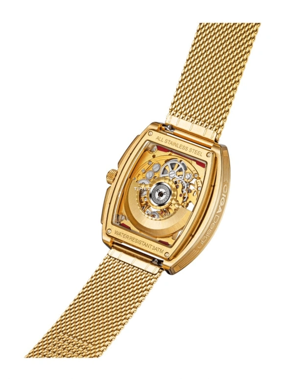 CIGA Design,Series Z 41.70x48mm,41.70x48mm,Stainless Steel,Gold,Automatic,40hours,In-house Caliber,Z031,Z031-SIGO-W35OG