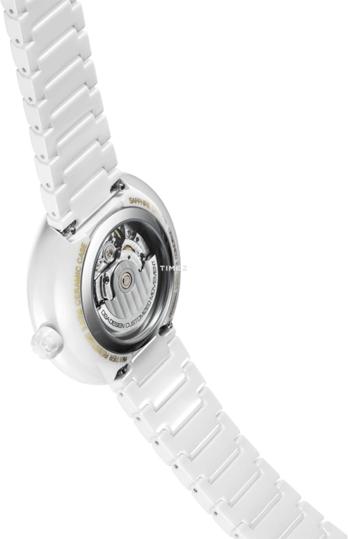 CIGA Design,Series U 43mm,43mm,Ceramic,Silver,Blue,White,Automatic,Sapphire,Round,U032,U032-WU01-W5W7W