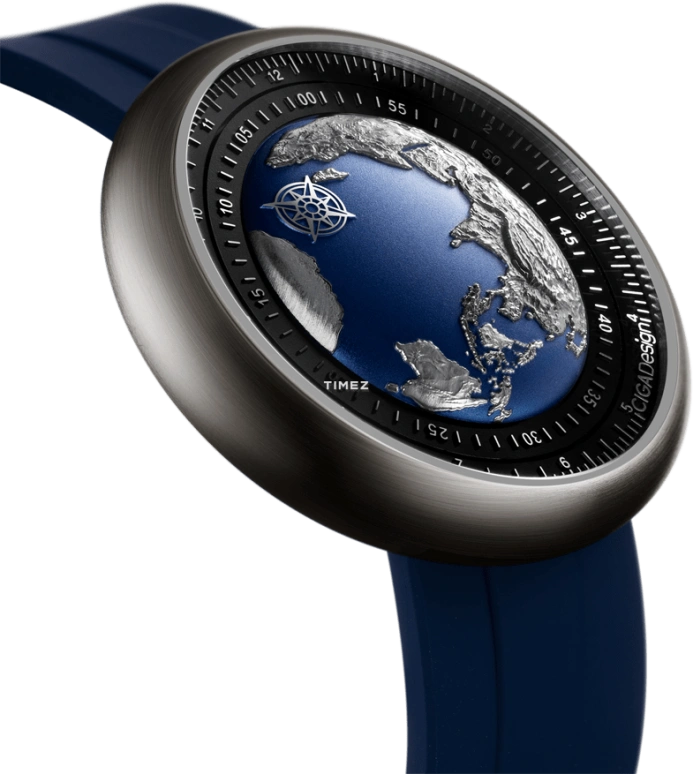 CIGA Design,Series U 46mm,46mm,Titanium,Silver,Blue,Automatic,Sapphire,Round,U031,U031-TU04-W6U