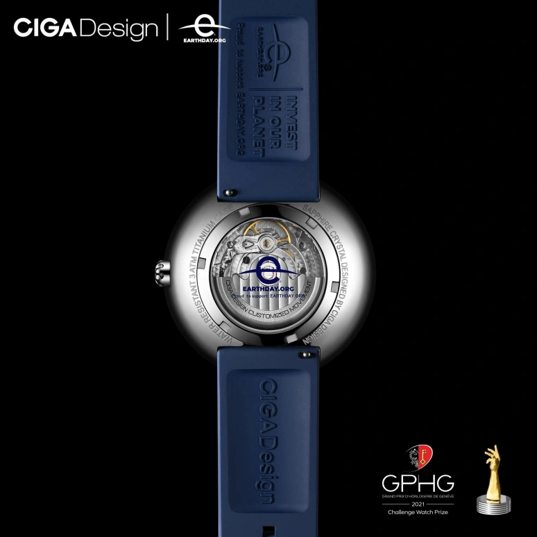 CIGA Design,Series U 46mm,46mm,Stainless Steel,Blue,Silver,Automatic,Sapphire,Round,U033,U033-SU01-W6U