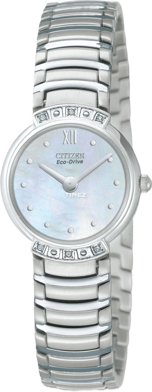 Citizen,Eco-Drive ,Stainless Steel,White,Crystal Glass,EW9420,EW9420-52D
