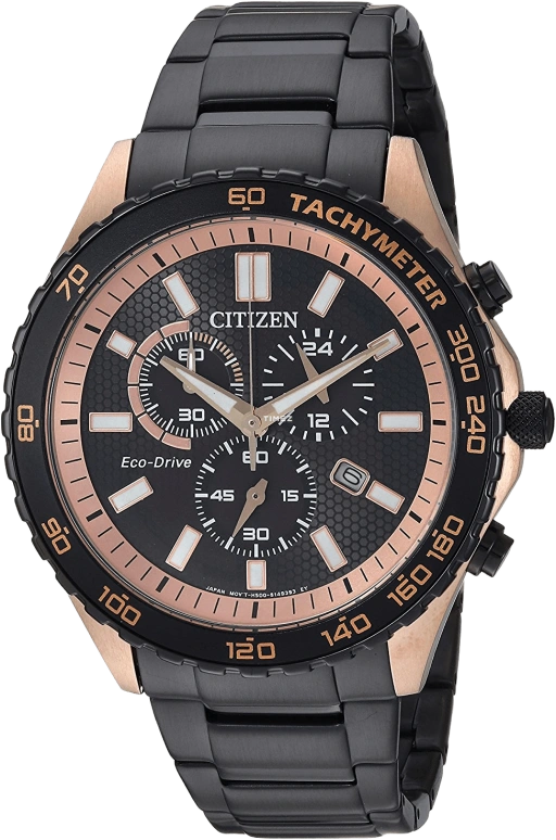 Citizen,Quartz 43mm,43mm,Stainless Steel,Black,Quartz,AT2125,AT2125-59E