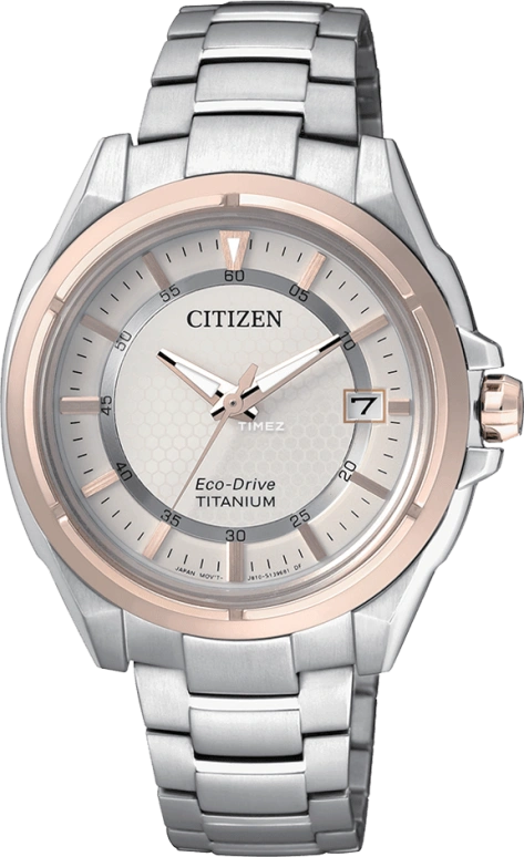 Citizen,Other 36mm,36mm,Titanium,Silver,Quartz,FE6044,FE6044-58A