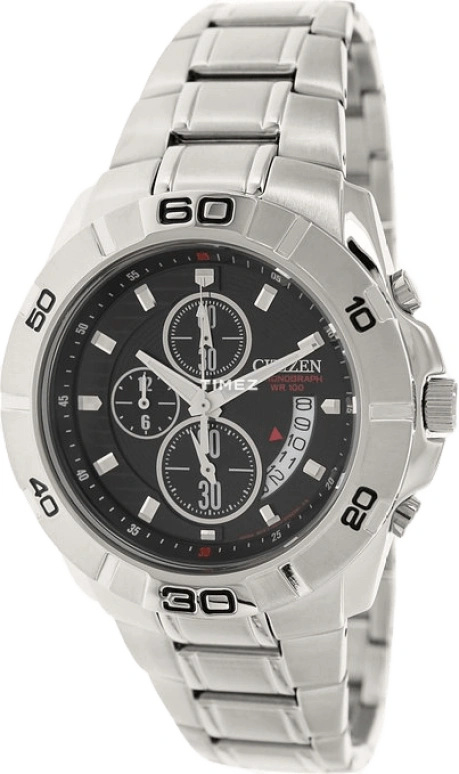 Citizen,Quartz 45mm,45mm,Stainless Steel,Grey,Quartz,AN3410,AN3410-54F