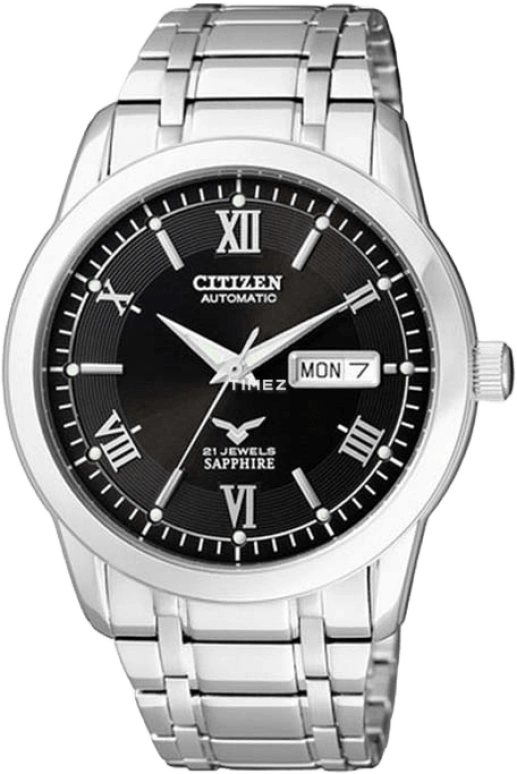 Citizen,Other ,Stainless Steel,Black,NH8290,NH8290-59E