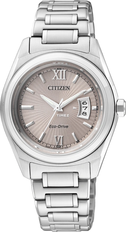 Citizen,Eco-Drive 31mm,31mm,Stainless Steel,Pink,Sapphire,Crystal Glass,FE1050,FE1050-52W