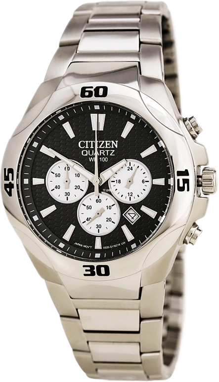 Citizen,Quartz 42mm,42mm,Stainless Steel,Grey,Quartz,AN8020,AN8020-51H