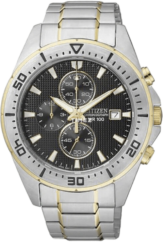 Citizen,Quartz 42mm,42mm,Titanium,Black,Quartz,AN3464,AN3464-55E