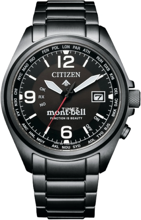 Citizen,Quartz 42.20mm,42.20mm,Titanium,Black,Quartz,CB0177,CB0177-58E