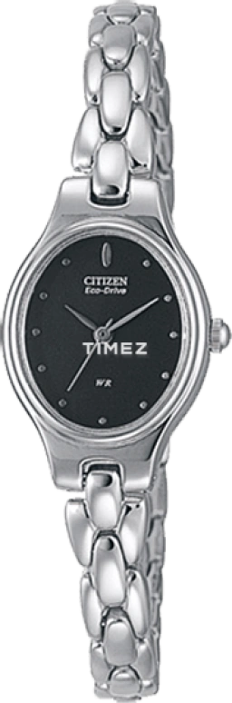 Citizen,Other 18mm,18mm,Stainless Steel,Black,Quartz,In-house Caliber,Crystal Glass,Sapphire,EW5090,EW5090-57E