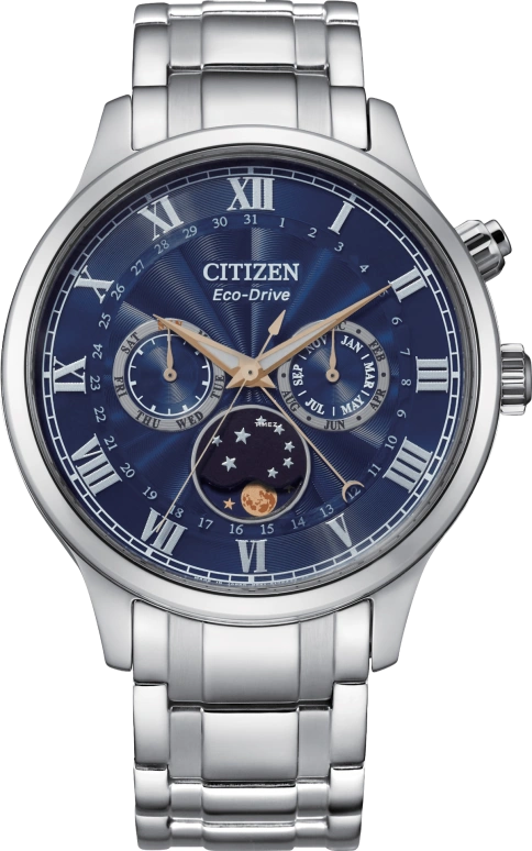 Citizen,Eco-Drive 42mm,42mm,Stainless Steel,Quartz,In-house Caliber,Sapphire,Crystal Glass,AP1050,AP1050-81L