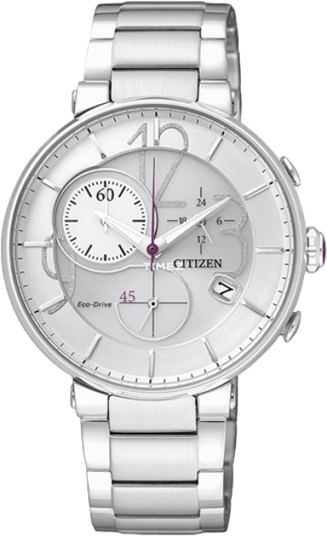 Citizen,Eco-Drive 34.50mm,34.50mm,Stainless Steel,White,Sapphire,Closed,FB1200,FB1200-51A
