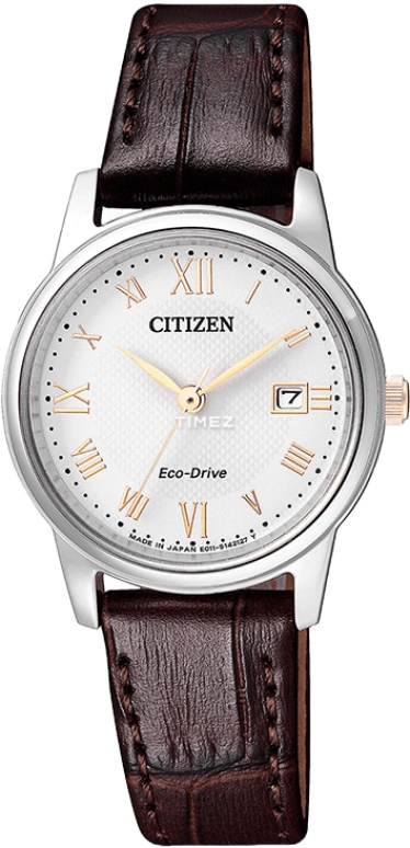 Citizen,Eco-Drive 27.60mm,27.60mm,Stainless Steel,White,Quartz,In-house Caliber,Sapphire,Crystal Glass,EW2314,EW2314-15A