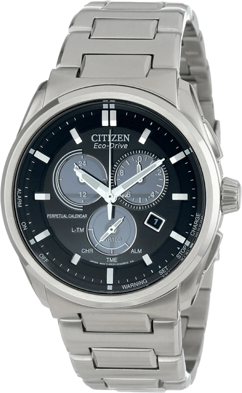Citizen,Quartz 43mm,43mm,Stainless Steel,Black,Quartz,BL5480,BL5480-53E