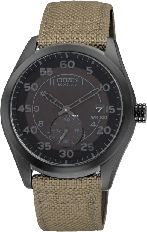 Citizen,Eco-Drive 43.40mm,43.40mm,Stainless Steel,Black,Hardlex,Crystal Glass,Closed,BV1085,BV1085-31E