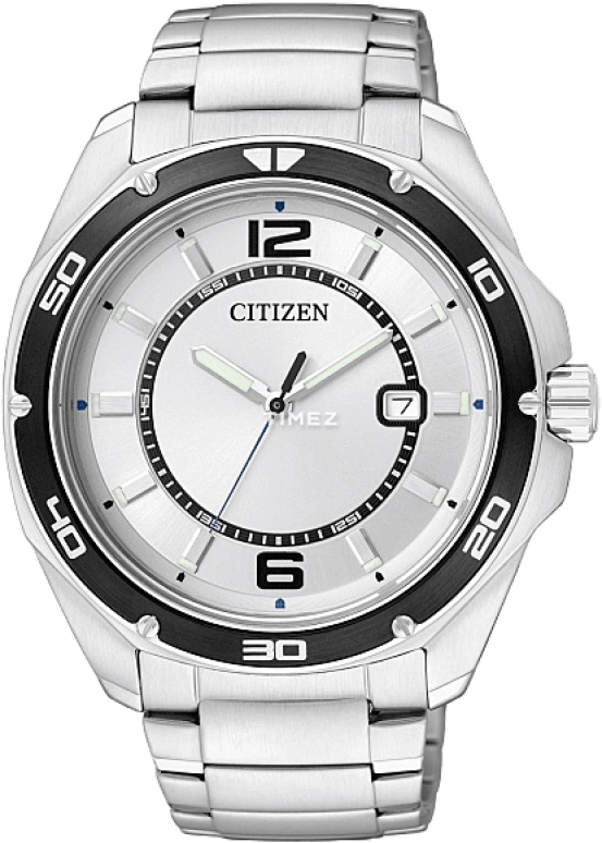 Citizen,Quartz 42mm,42mm,Stainless Steel,Silver,Quartz,BK2520,BK2520-53A
