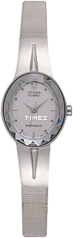 Citizen,Other 42x19mm,42x19mm,Stainless Steel,White,Quartz,In-house Caliber,Crystal Glass,Sapphire,EK9320,EK9320-52B