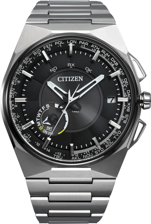 Citizen,Eco-Drive 45.50mm,45.50mm,Titanium,Black,Sapphire,CC2006,CC2006-53E