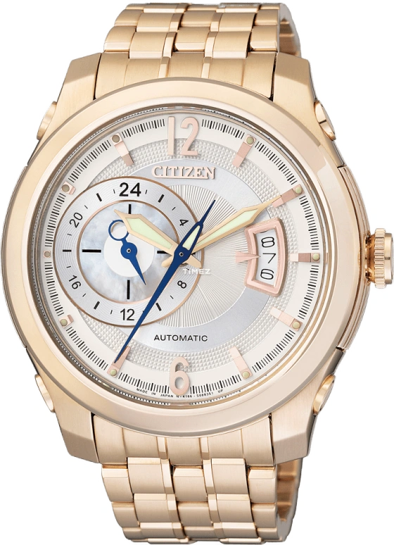 Citizen,Other 44mm,44mm,Stainless Steel,Sapphire,Crystal Glass,Open,NP3003,NP3003-56A
