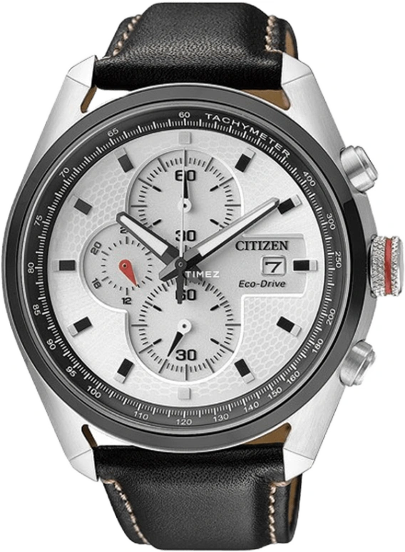 Citizen,Eco-Drive 44.50mm,44.50mm,Stainless Steel,White,Crystal Glass,CA0361,CA0361-04A
