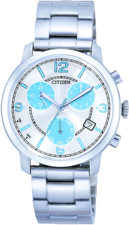 Citizen,Quartz ,Stainless Steel,Silver White,Sapphire,Crystal Glass,EI4010,EI4010-52B