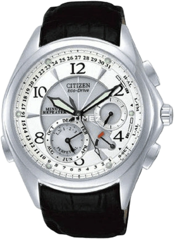 Citizen,Eco-Drive 42mm,42mm,Stainless Steel,Silver White,Crystal Glass,BL9000,BL9000-32A