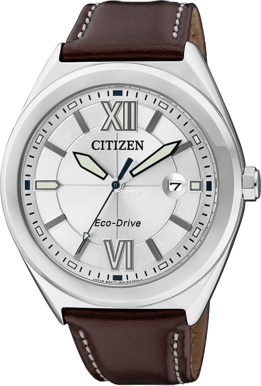 Citizen,Eco-Drive 42mm,42mm,Stainless Steel,White,Crystal Glass,AW1170,AW1170-00H