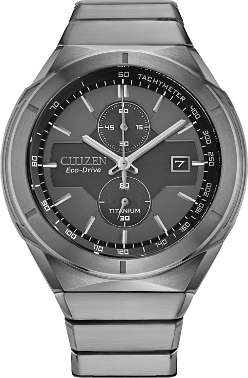 Citizen,Other 44mm,44mm,Titanium,Quartz,In-house Caliber,Sapphire,Crystal Glass,CA7050,CA7050-57H