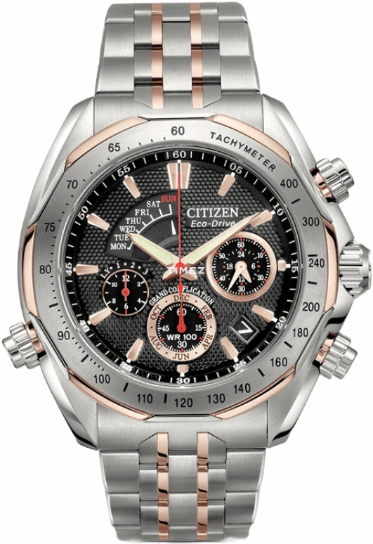 Citizen,Eco-Drive 44mm,44mm,Titanium,Black,Quartz,BZ0016,BZ0016-50E