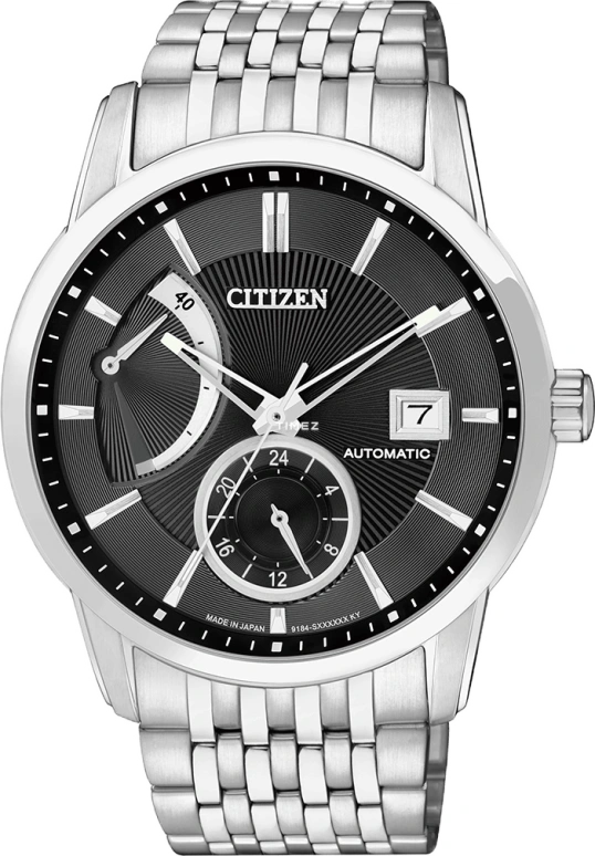 Citizen,Other 42mm,42mm,Stainless Steel,Black,Sapphire,Crystal Glass,Open,NB3000,NB3000-56E