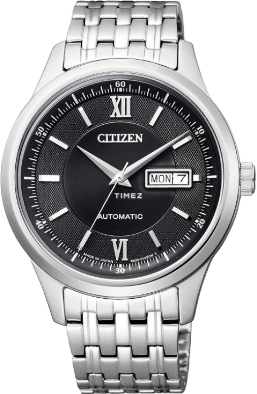 Citizen,Other 40mm,40mm,Stainless Steel,Black,Automatic,NY4050,NY4050-54E