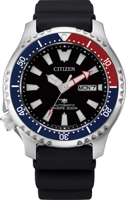 Citizen,Other 44mm,44mm,Stainless Steel,Black,Automatic,40hours,In-house Caliber,NY0110,NY0110-13EB