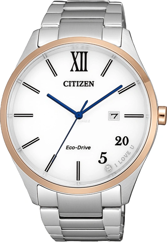 Citizen,Eco-Drive 41mm,41mm,Stainless Steel,White,Quartz,In-house Caliber,Sapphire,Crystal Glass,BM7356,BM7356-80A