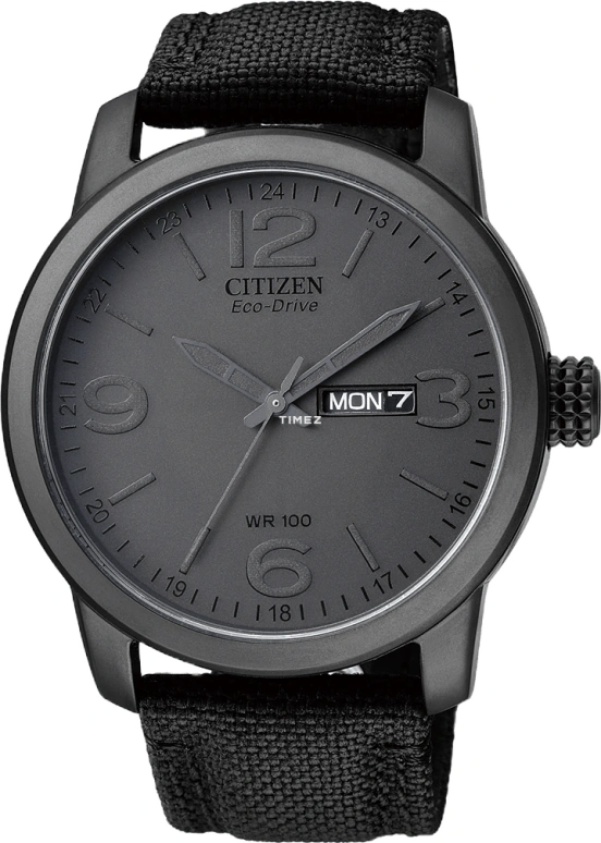 Citizen,Eco-Drive 42mm,42mm,Stainless Steel,Black,Crystal Glass,BM8475,BM8475-00FB
