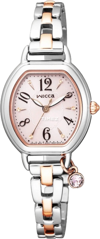 Citizen,Quartz 23.50mm,23.50mm,Stainless Steel,Pink,Quartz,KP2,KP2-531-91