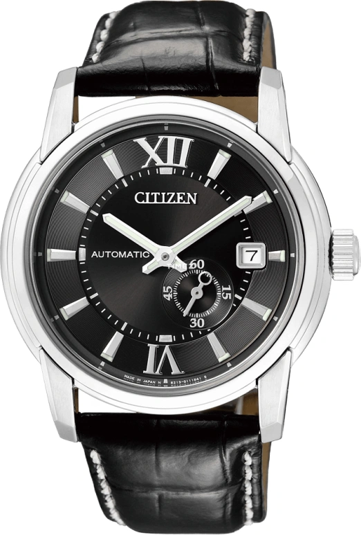 Citizen,Other 40mm,40mm,Stainless Steel,Black,Automatic,In-house Caliber,Sapphire,Crystal Glass,NJ0050,NJ0050-00E